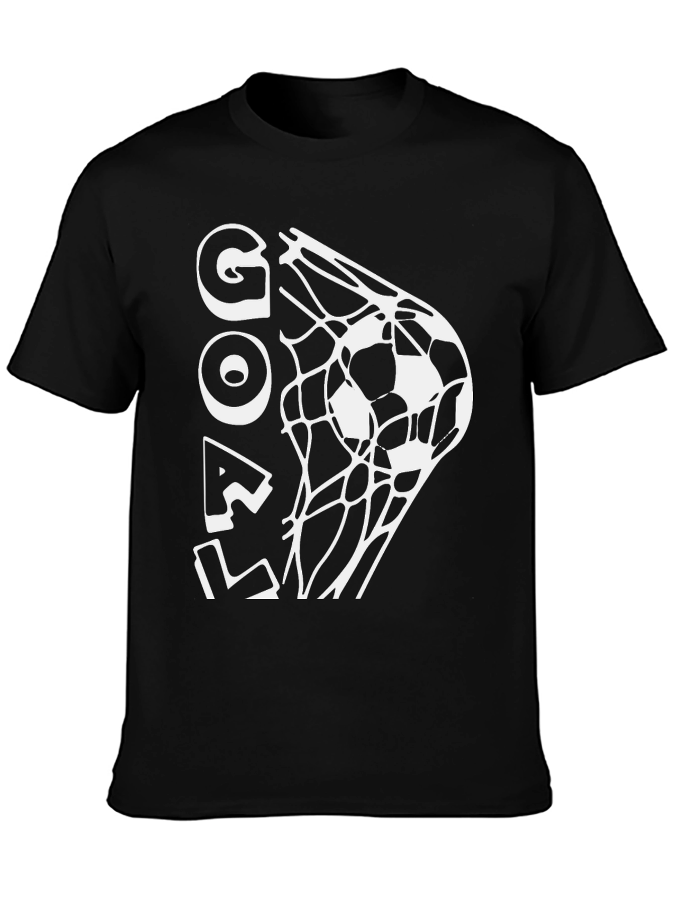Goal! Soccer T-Shirt - Black Graphic Tee