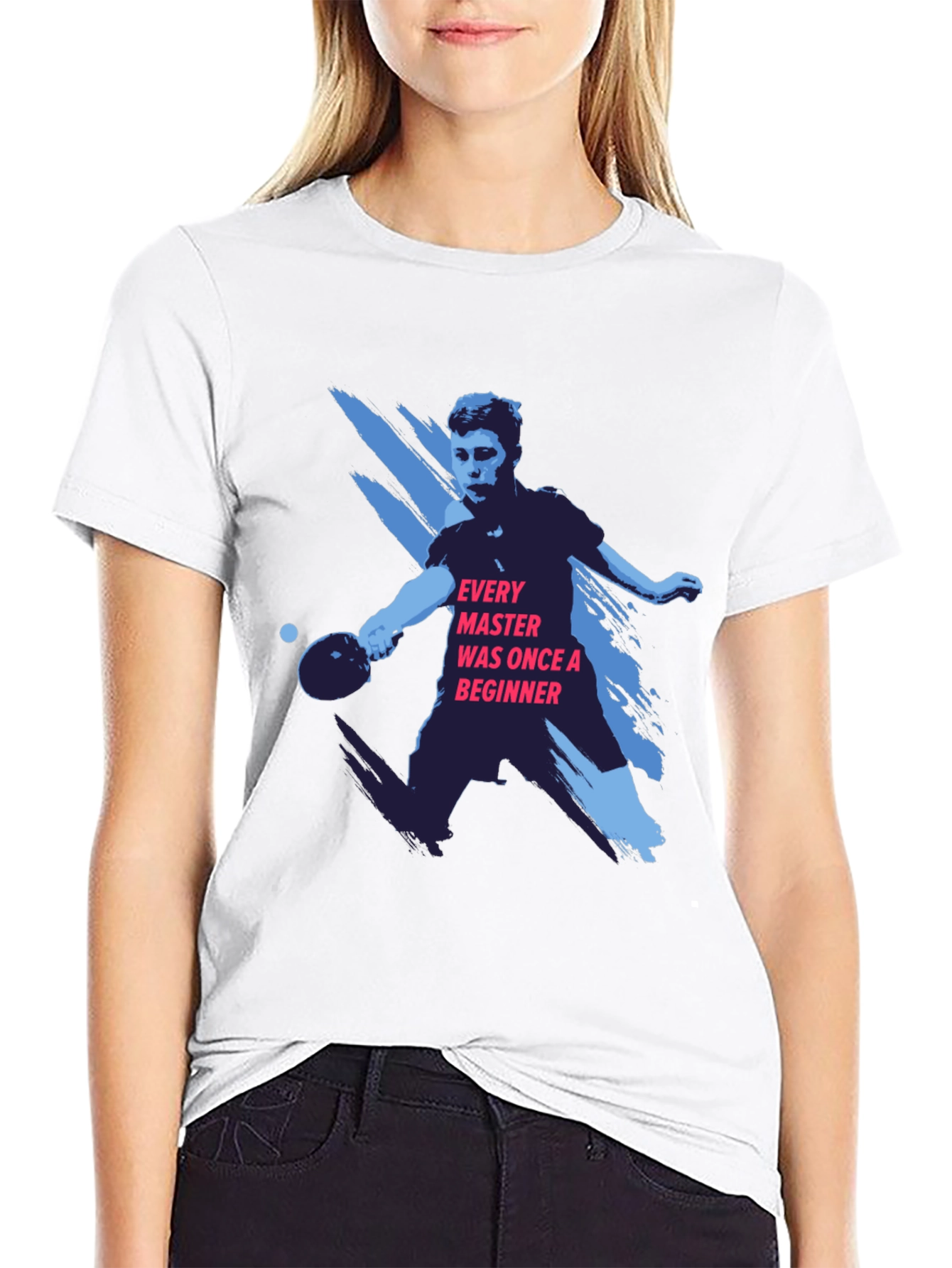 Table Tennis Master T-Shirt - Sporty Tee