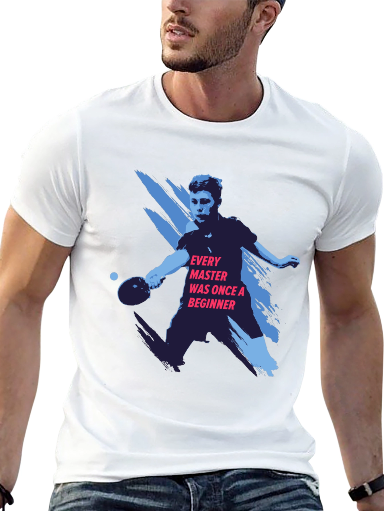 Table Tennis Master T-Shirt - Sporty Tee