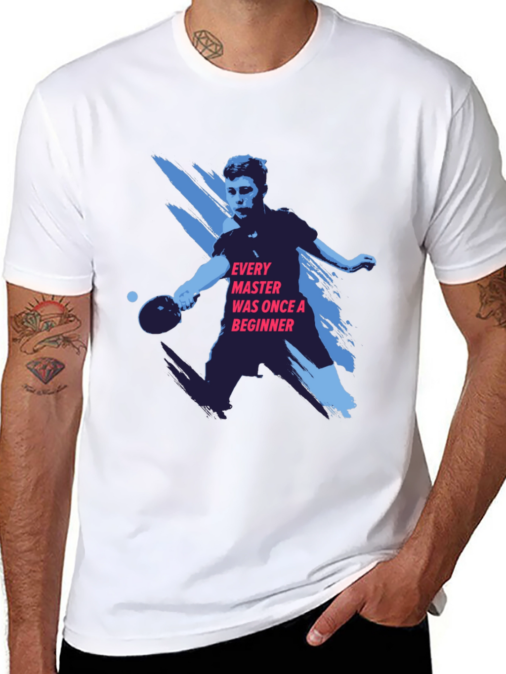 Table Tennis Master T-Shirt - Sporty Tee