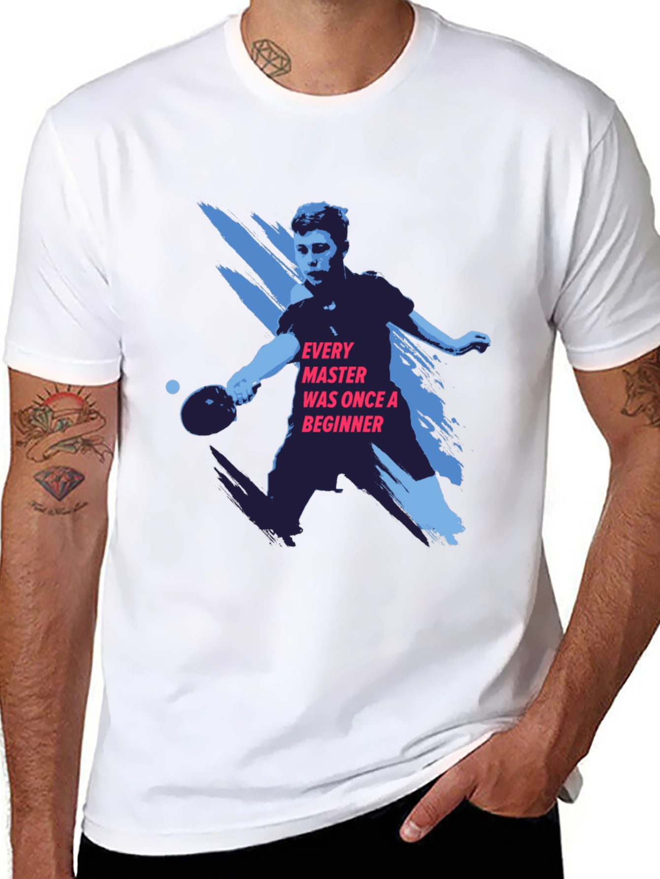 Table Tennis Master T-Shirt - Sporty Tee