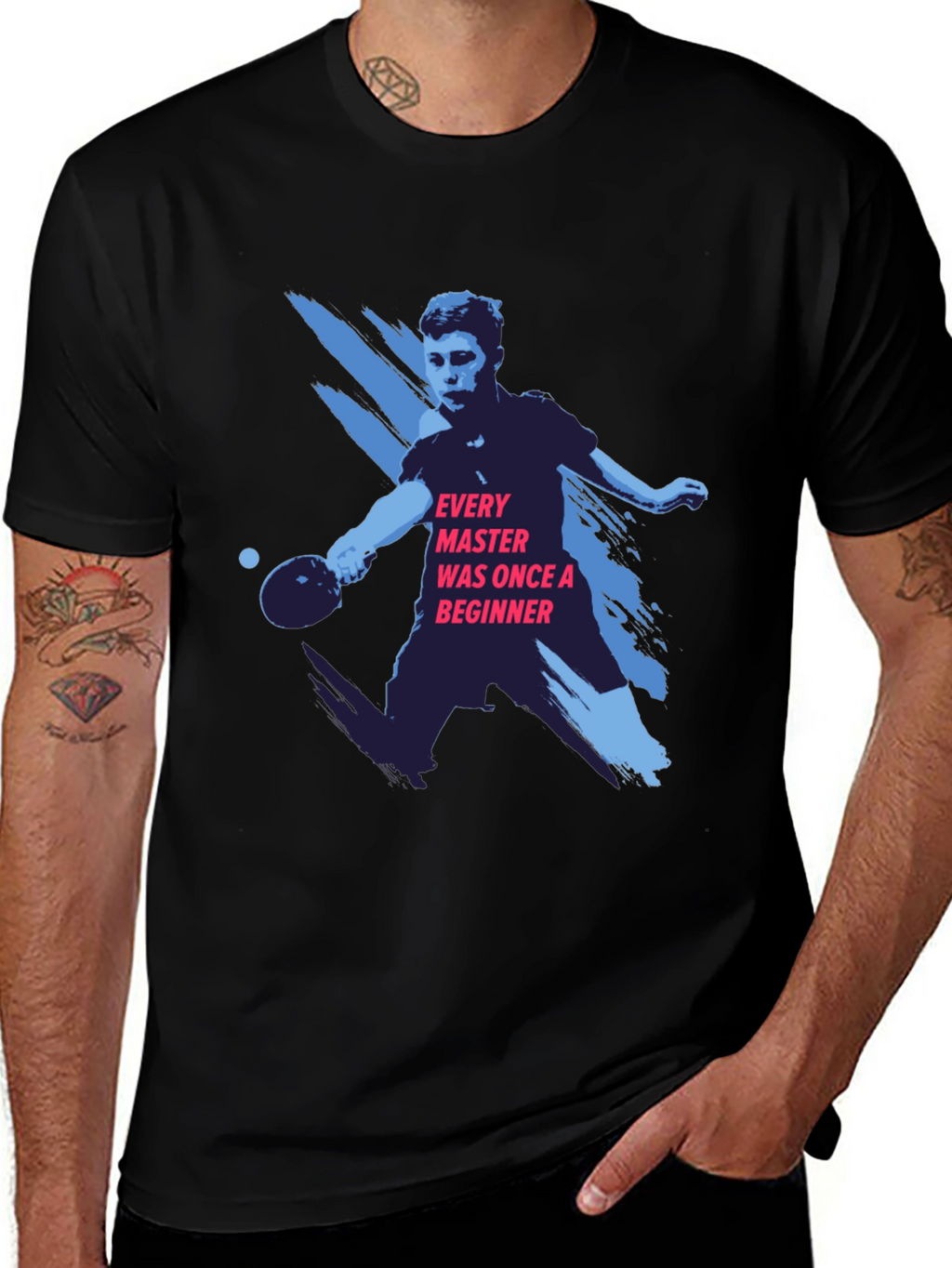 Table Tennis Master T-Shirt - Sporty Tee