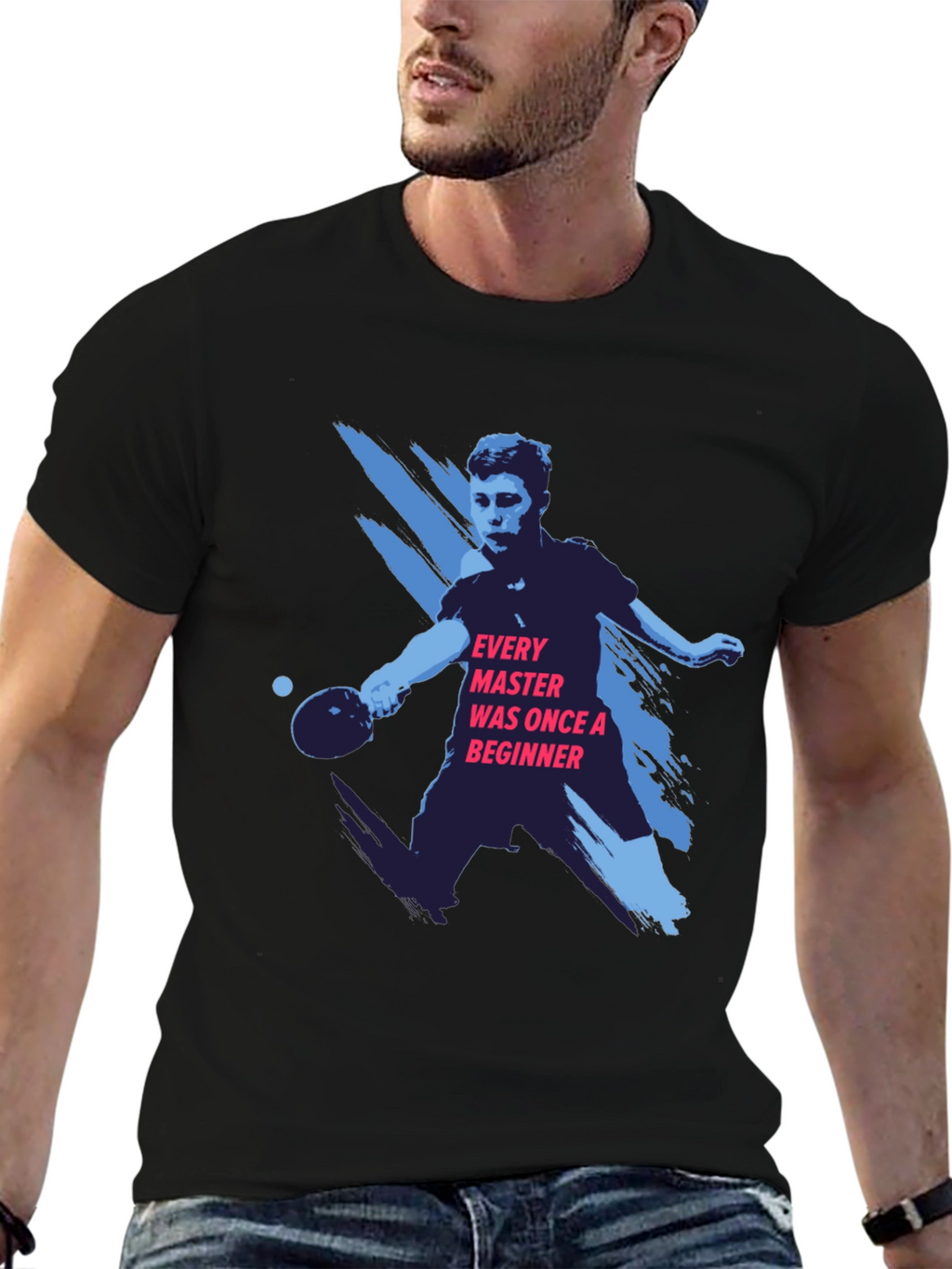Table Tennis Master T-Shirt - Sporty Tee