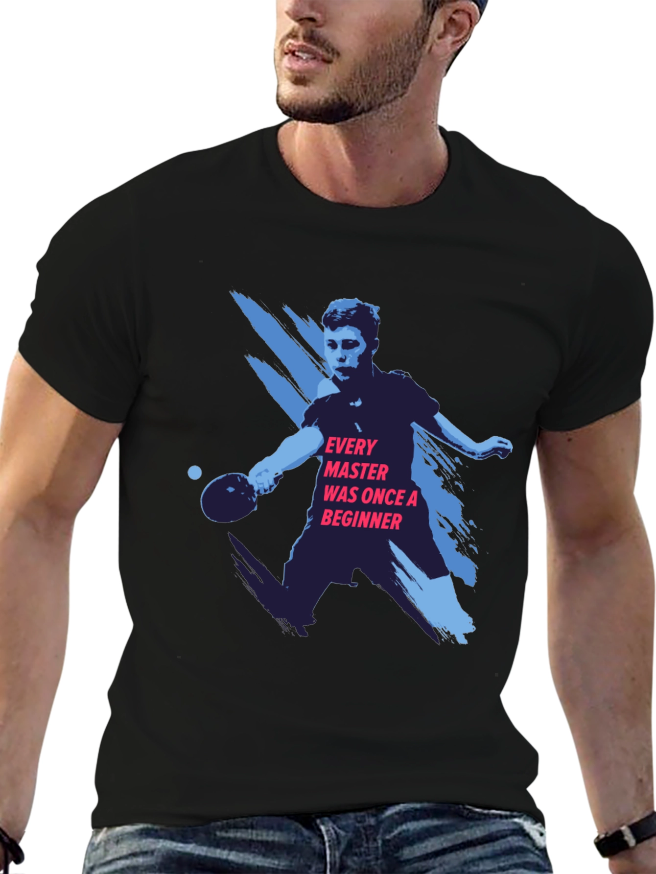 Table Tennis Master T-Shirt - Sporty Tee