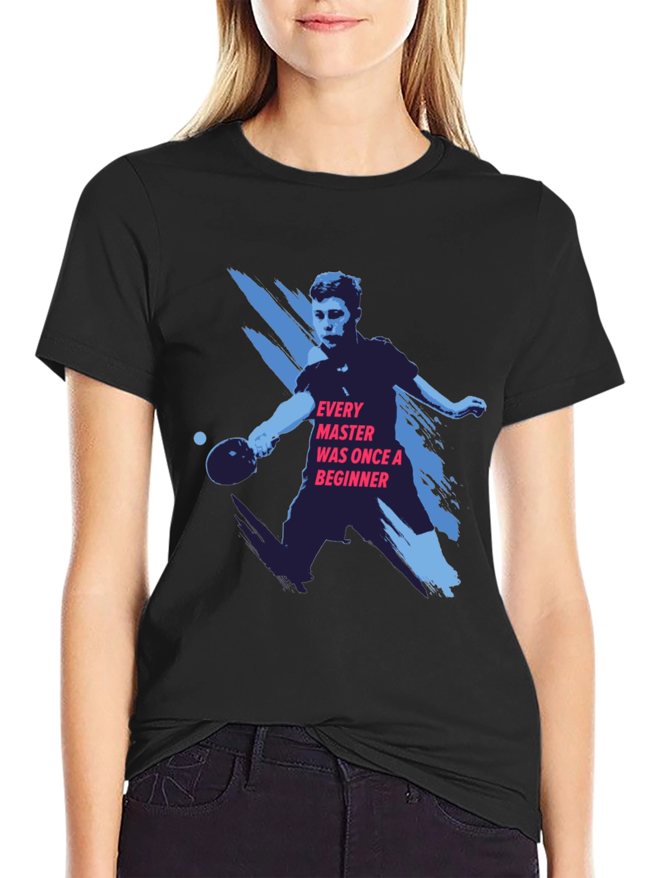 Table Tennis Master T-Shirt - Sporty Tee