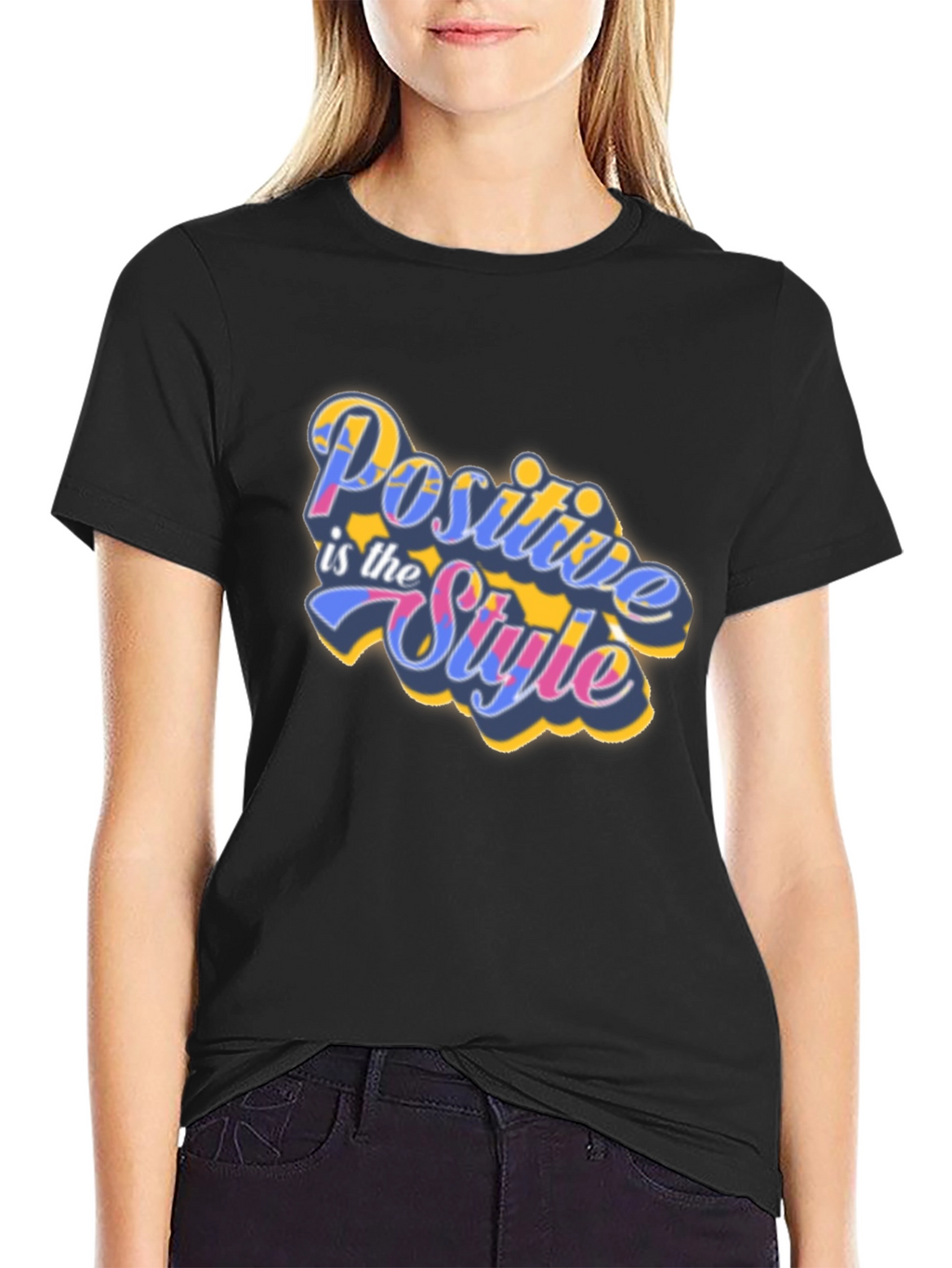 Positive Style Graphic Tee