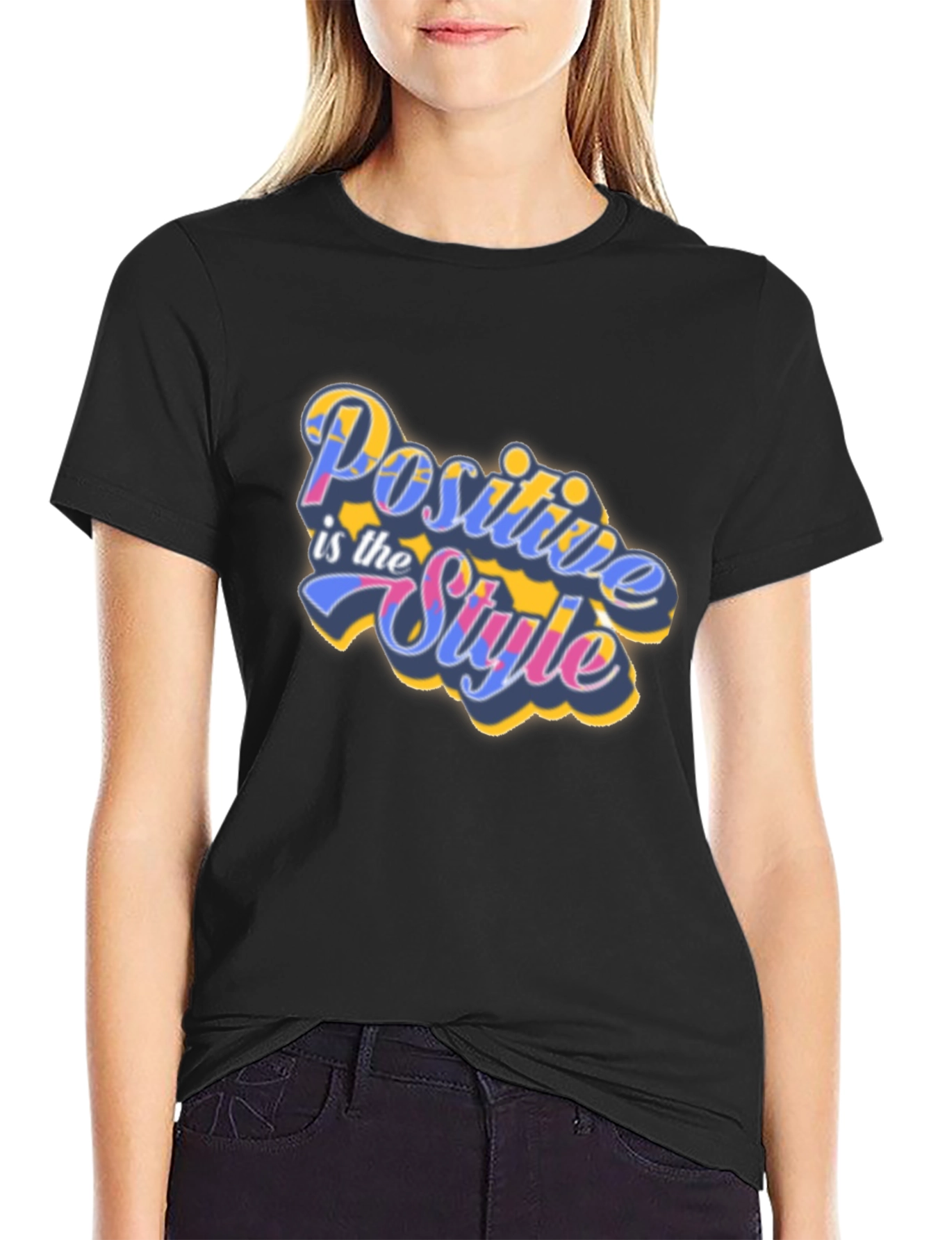Positive Style Graphic Tee