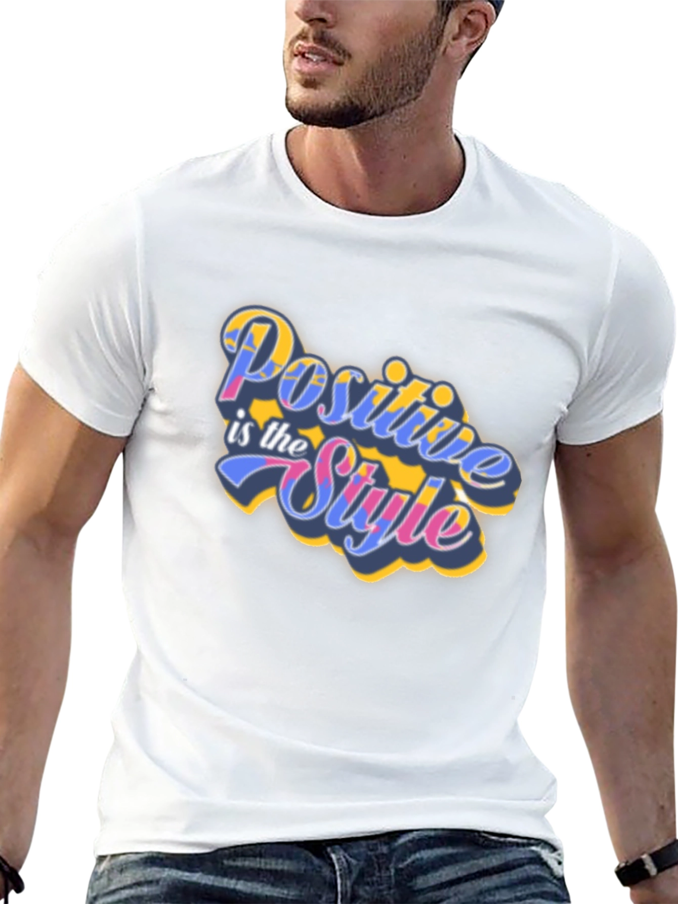 Positive Style Graphic Tee