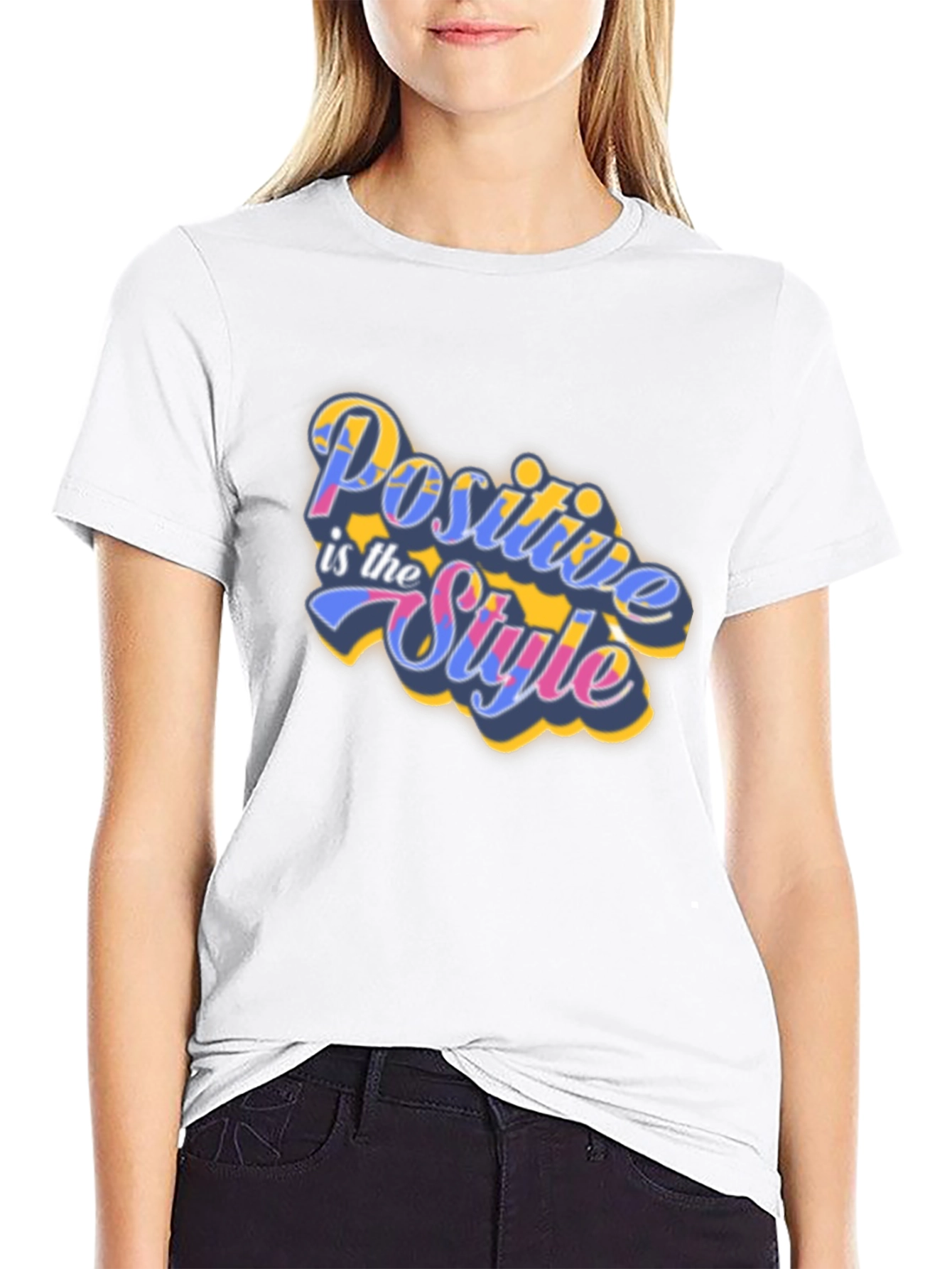 Positive Style Graphic Tee