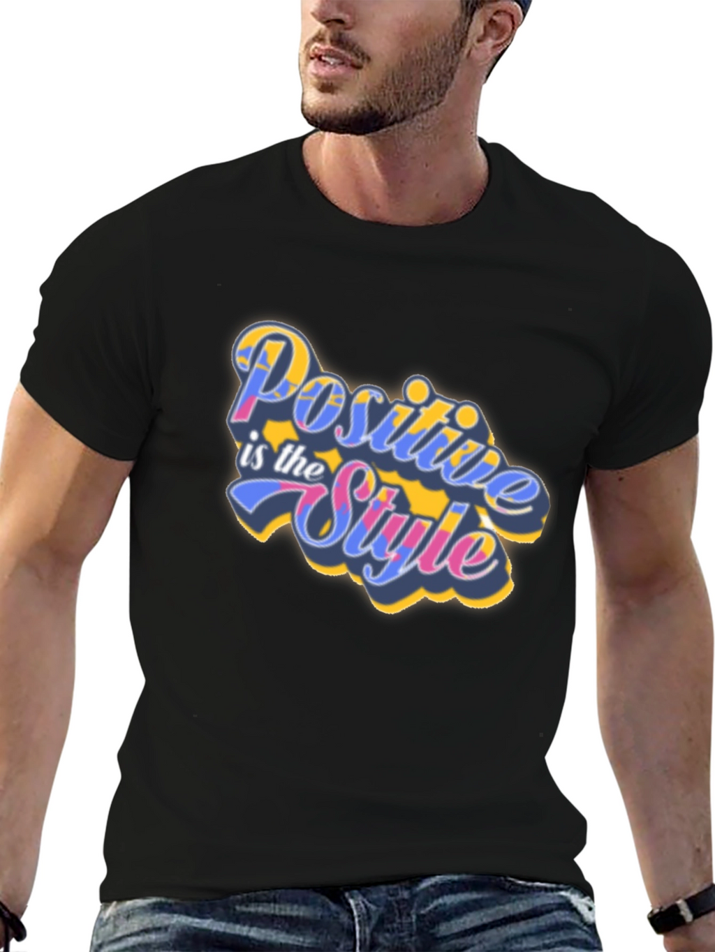 Positive Style Graphic Tee
