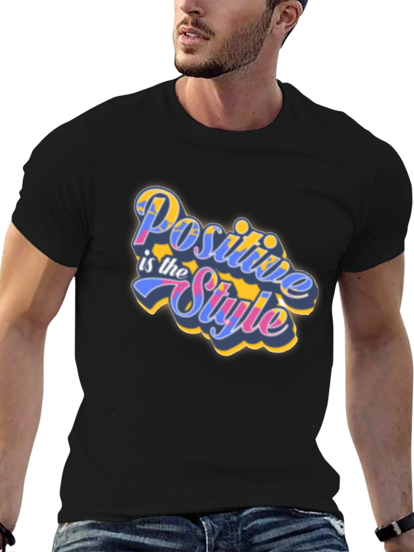 Positive Style Graphic Tee