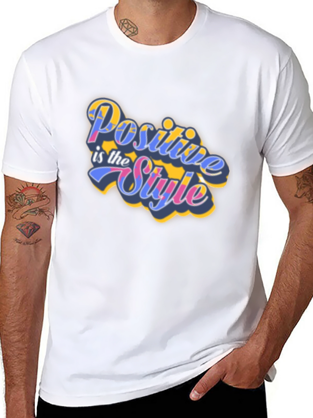 Positive Style Graphic Tee