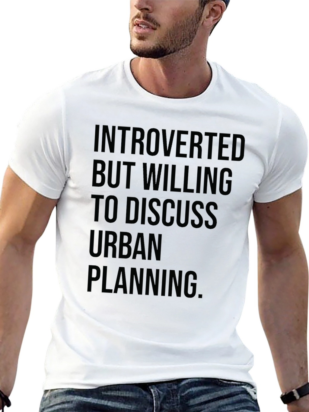 Introverted Urban Planner Humor T-Shirt