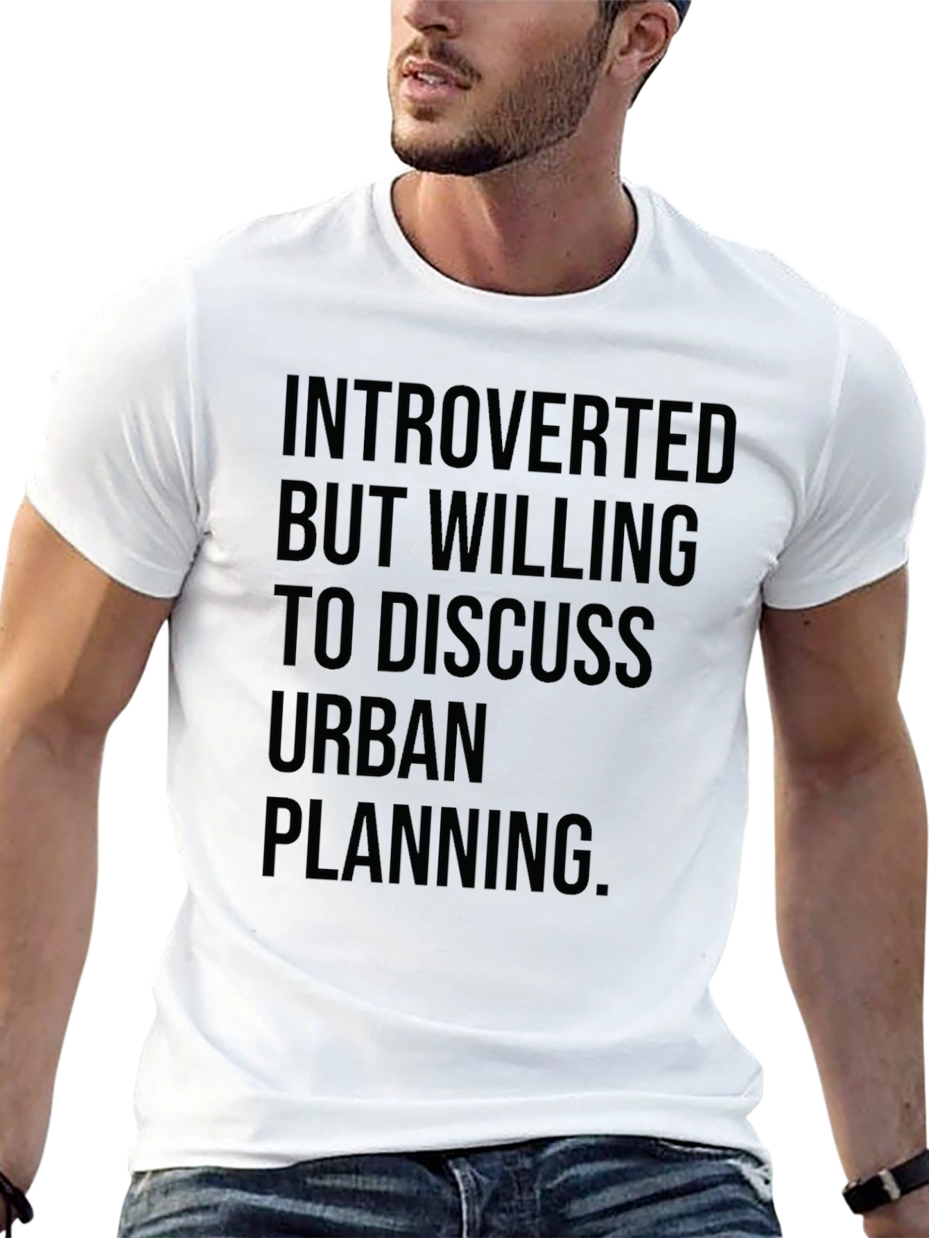 Introverted Urban Planner Humor T-Shirt