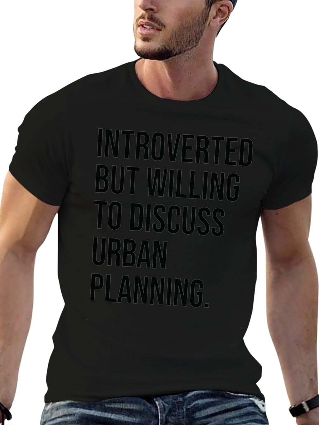 Introverted Urban Planner Humor T-Shirt