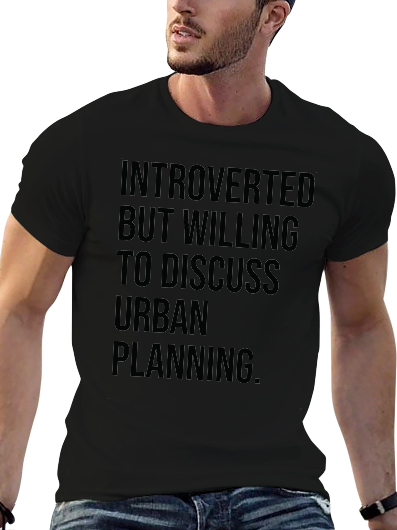 Introverted Urban Planner Humor T-Shirt