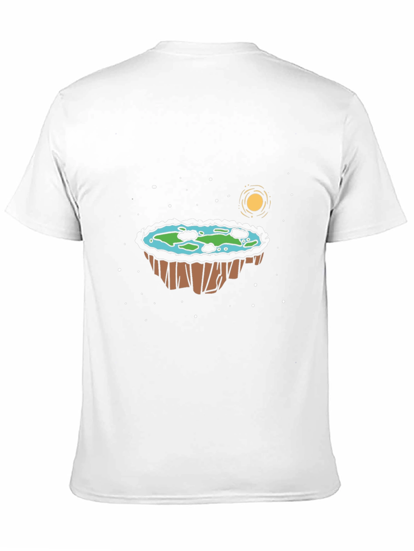 Flat Earth T-Shirt - Unique Design