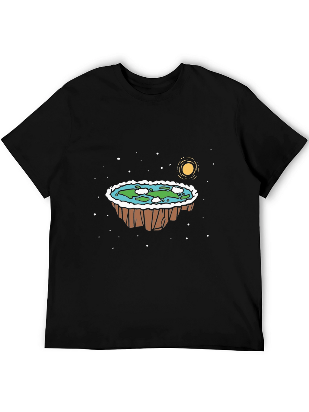 Flat Earth T-Shirt - Unique Design