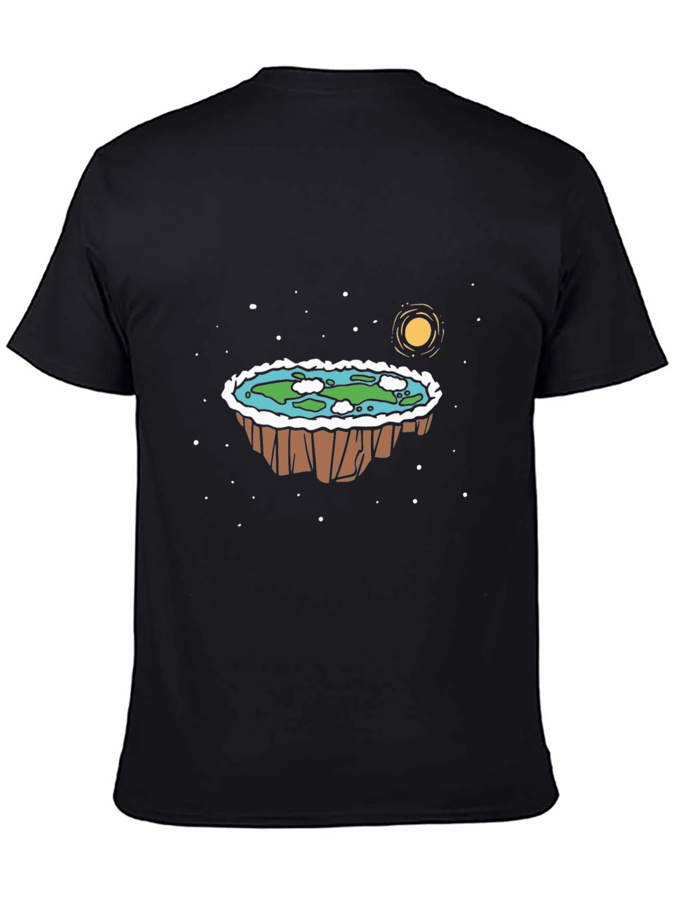 Flat Earth T-Shirt - Unique Design