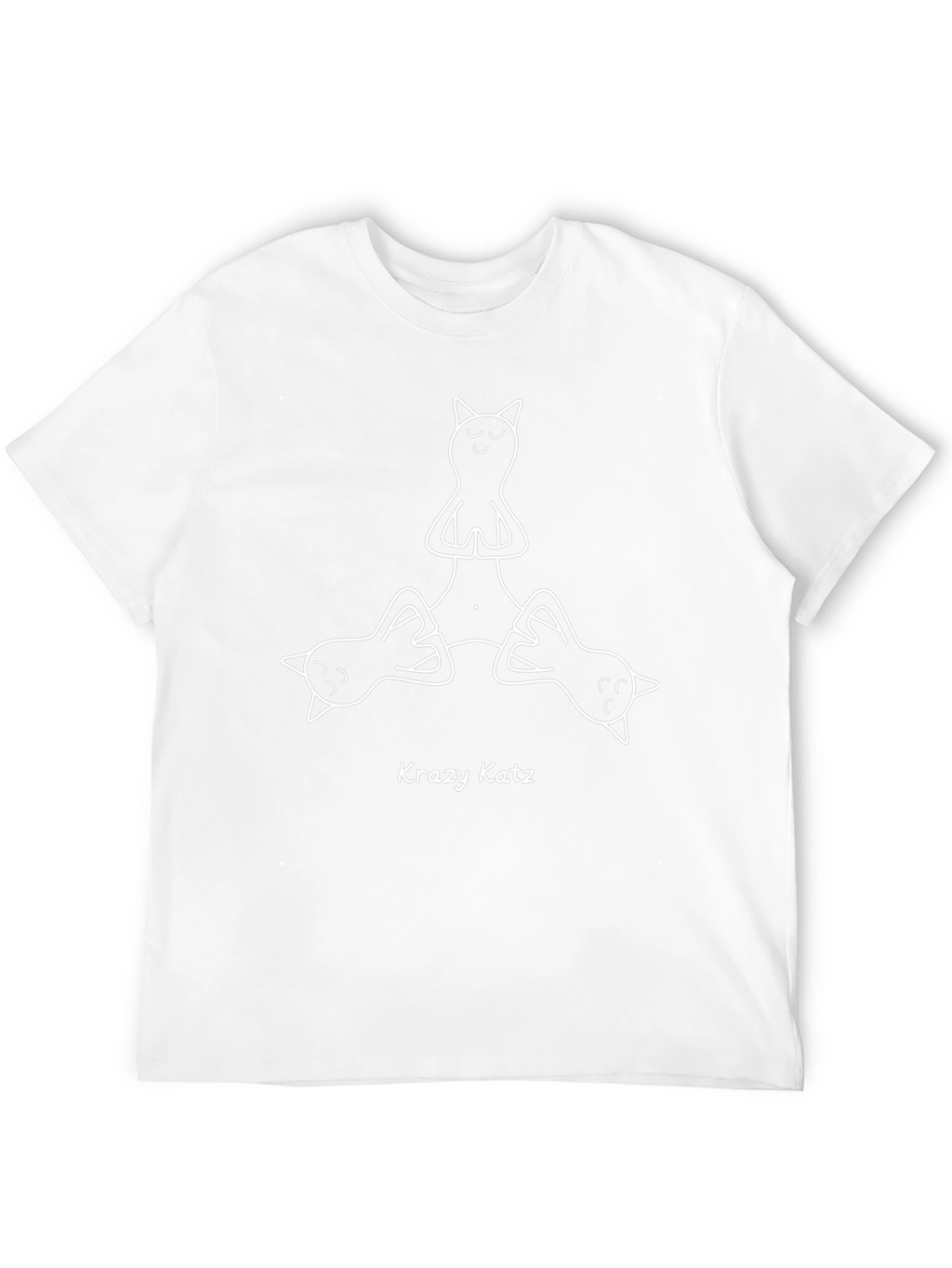 Krazy Katz Black Graphic T-Shirt