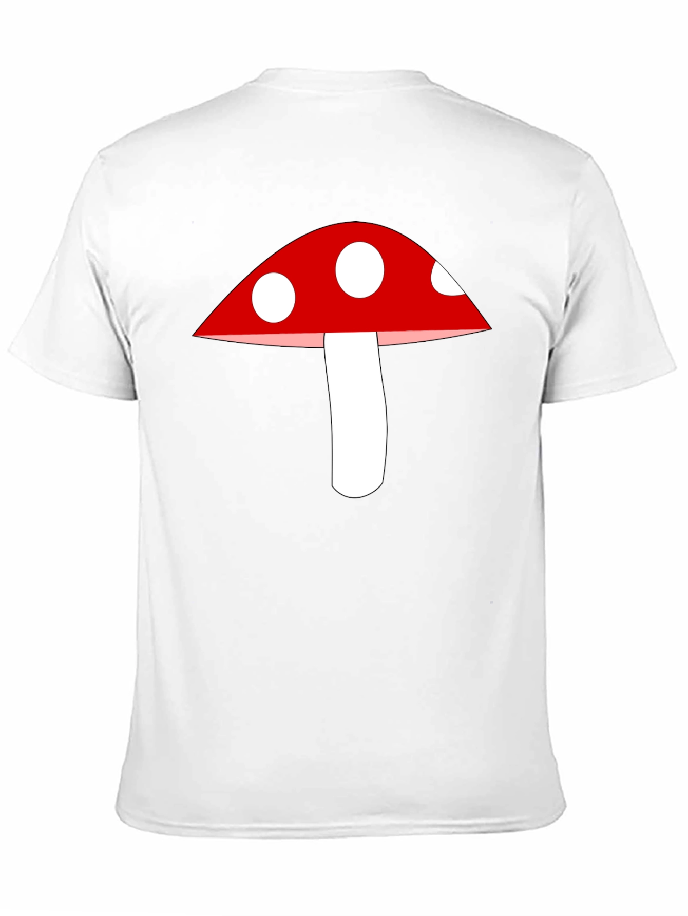Mushroom Graphic Tee - Classic Crew Neck