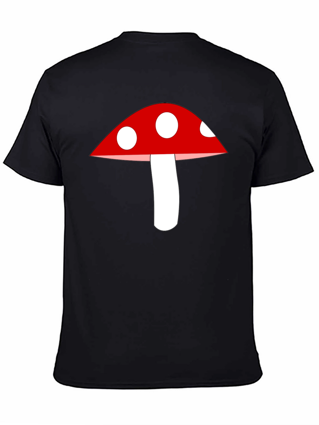 Mushroom Graphic Tee - Classic Crew Neck