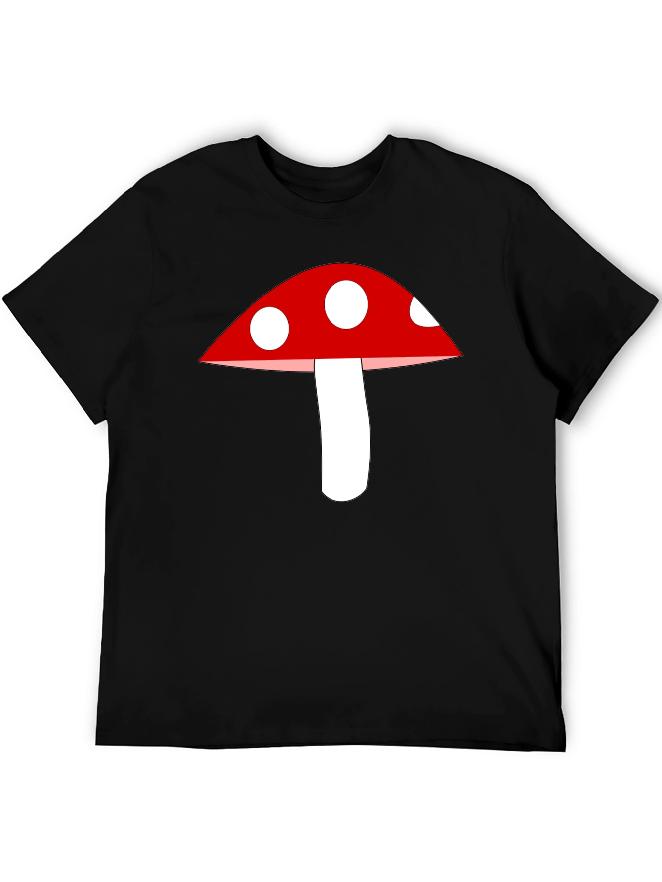 Mushroom Graphic Tee - Classic Crew Neck