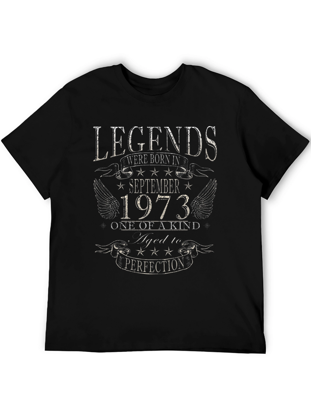 Legends September 1973 Black T-Shirt