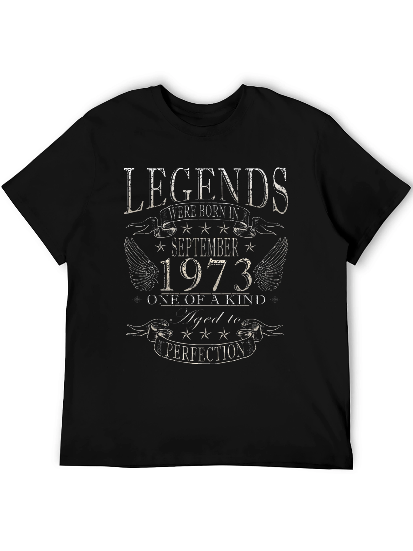 Legends September 1973 Black T-Shirt