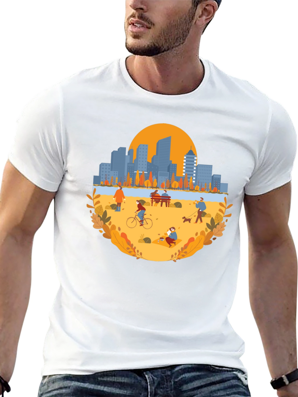 City Park Graphic Tee - Stylish & Comfortable