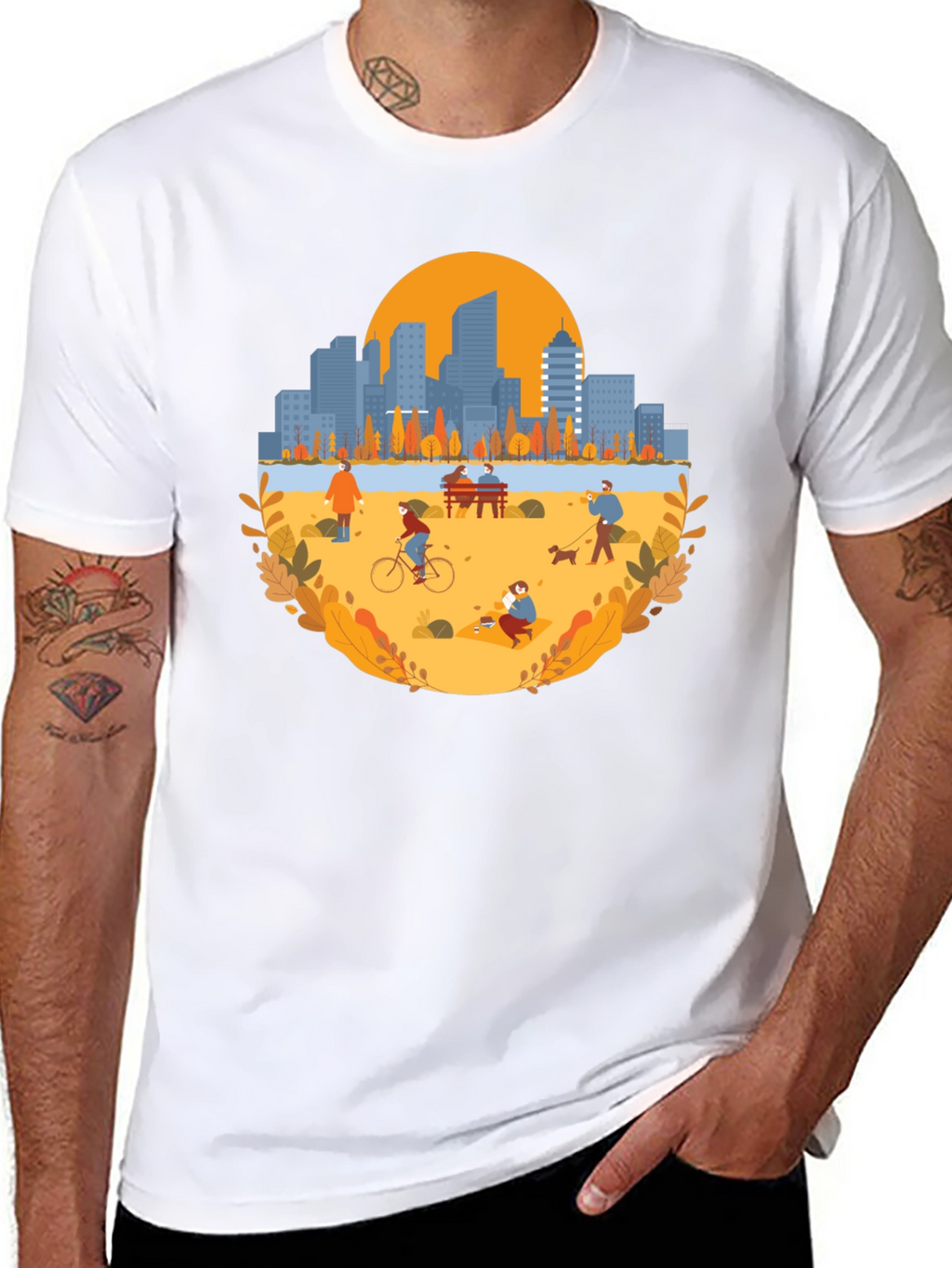 City Park Graphic Tee - Stylish & Comfortable