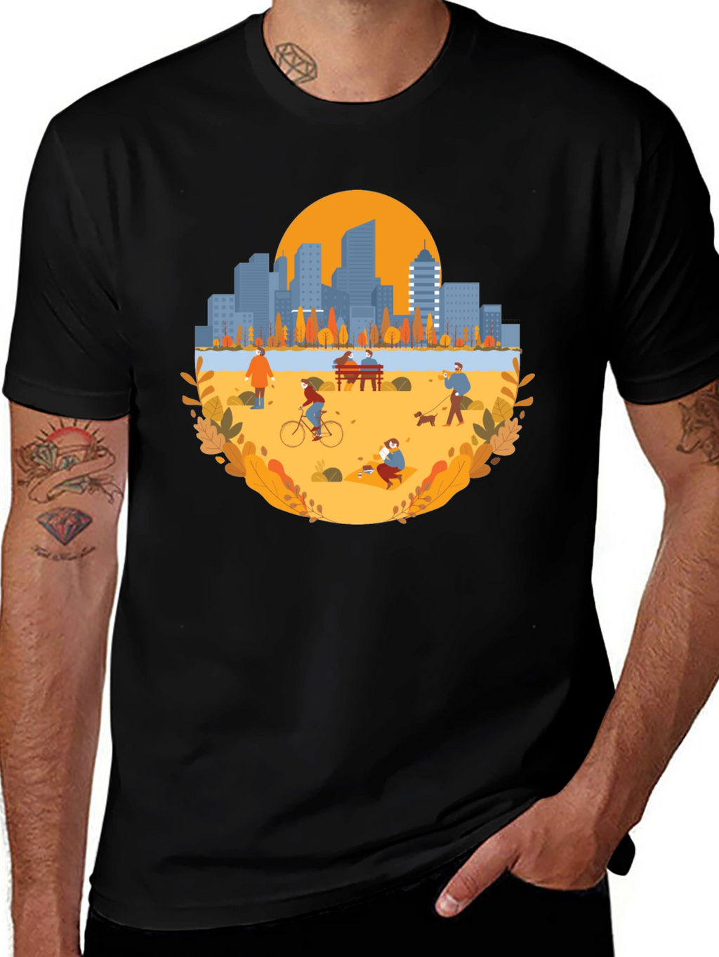 City Park Graphic Tee - Stylish & Comfortable