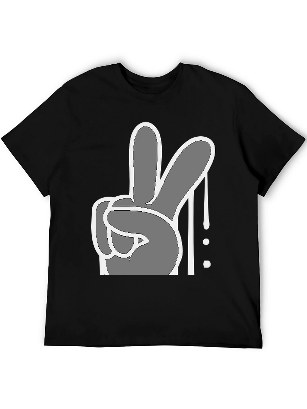 Peace Sign Graphic Tee - Cool Casual Style