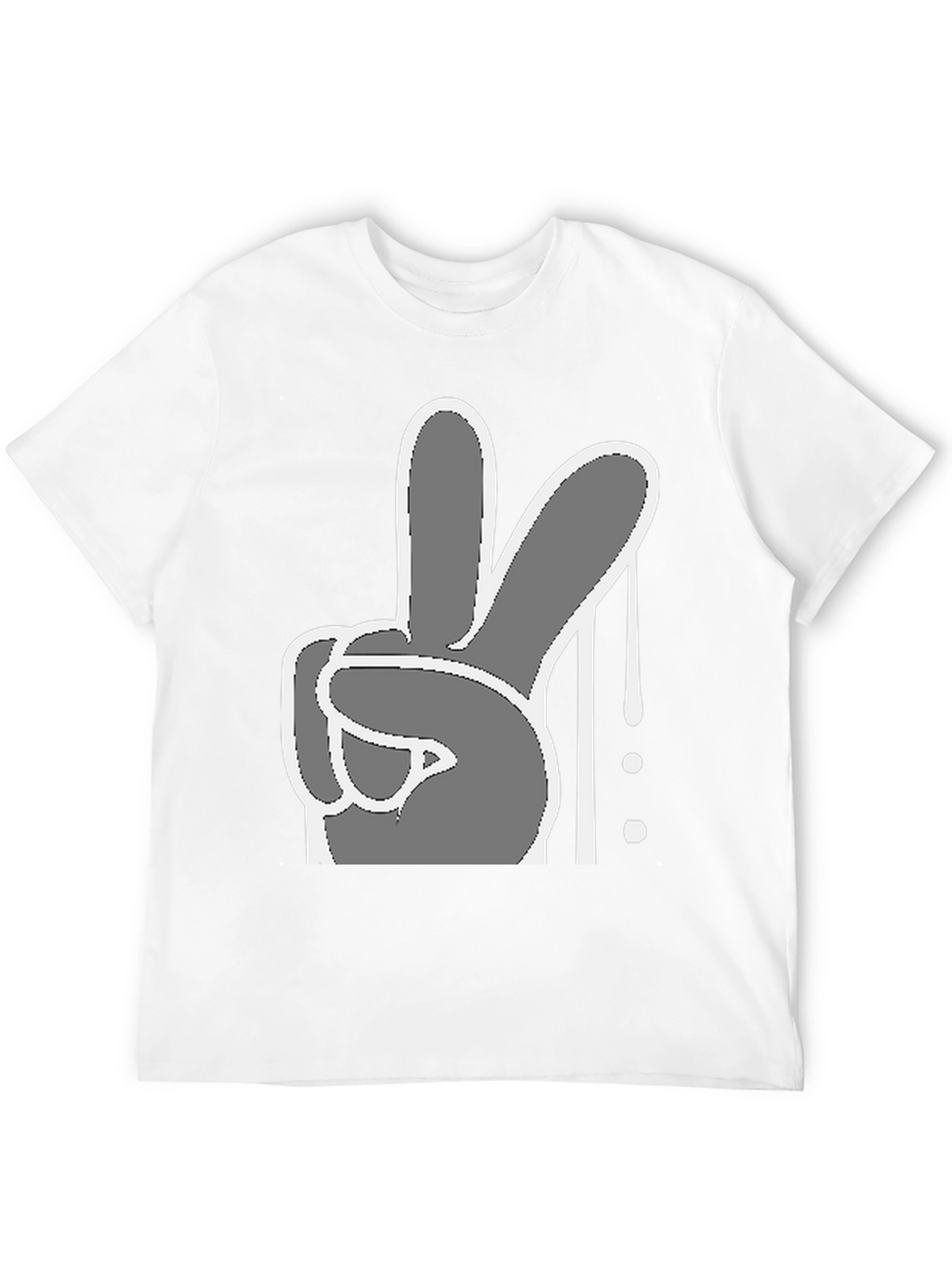Peace Sign Graphic Tee - Cool Casual Style