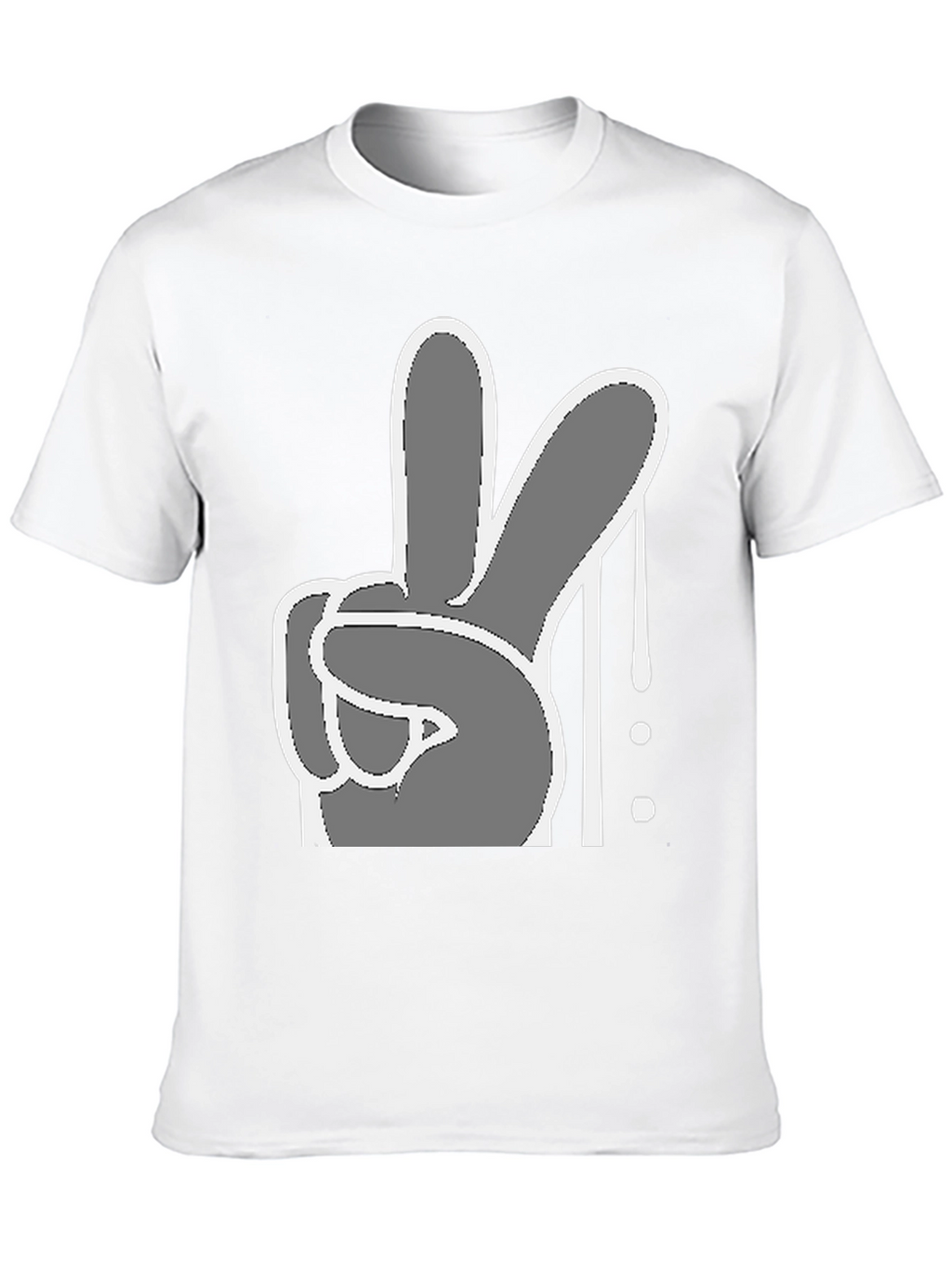 Peace Sign Graphic Tee - Cool Casual Style