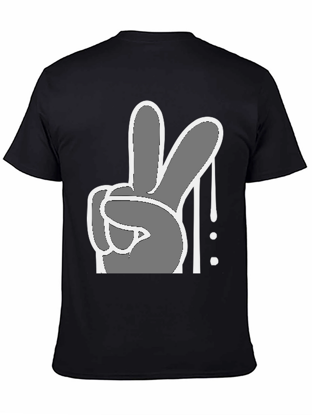 Peace Sign Graphic Tee - Cool Casual Style