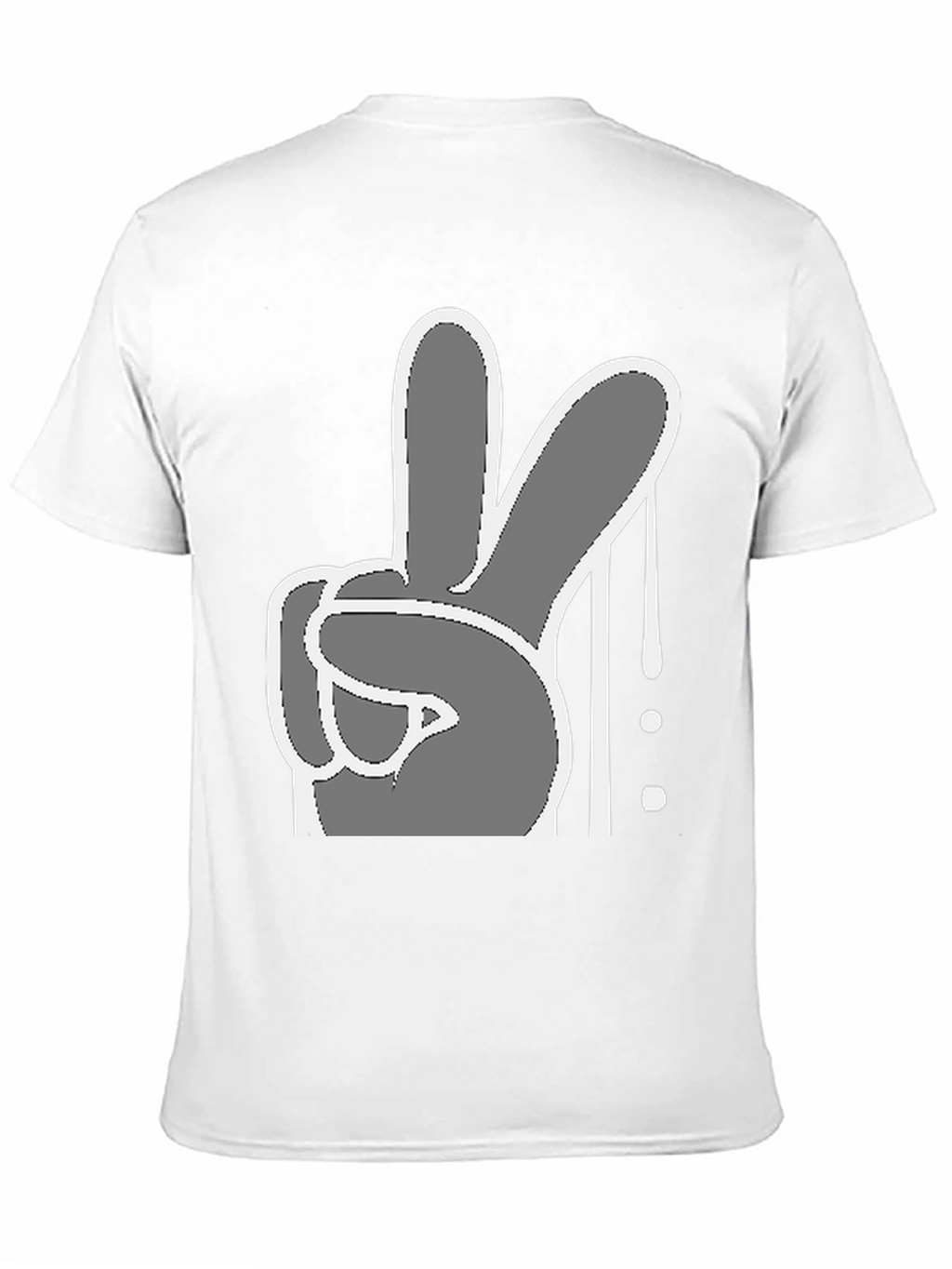 Peace Sign Graphic Tee - Cool Casual Style