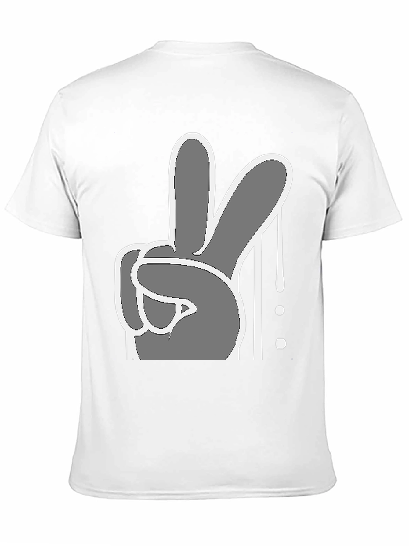 Peace Sign Graphic Tee - Cool Casual Style