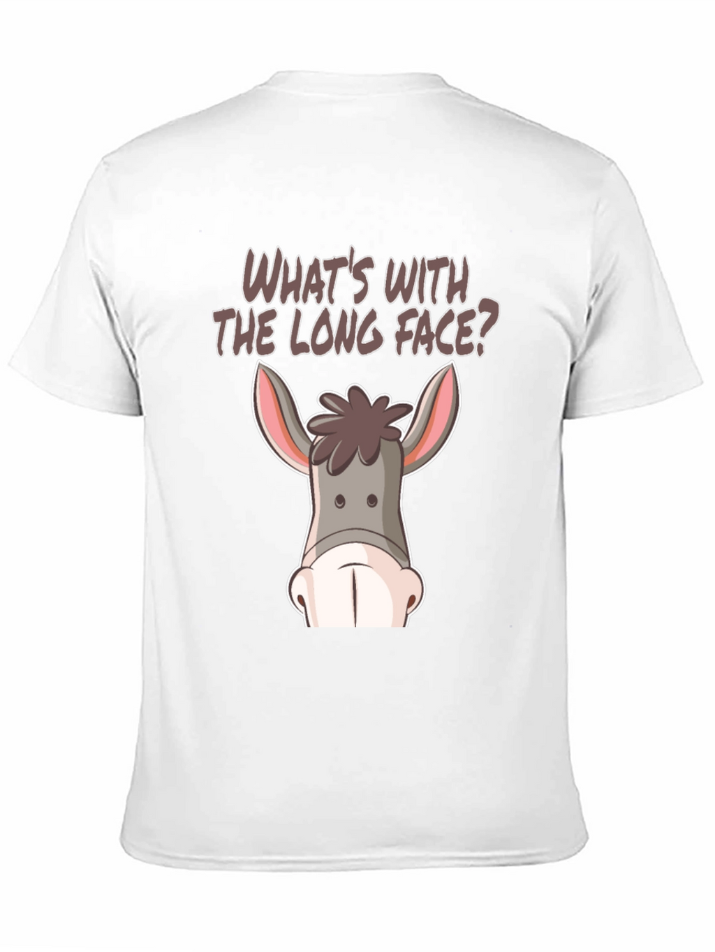Funny Donkey Face T-Shirt
