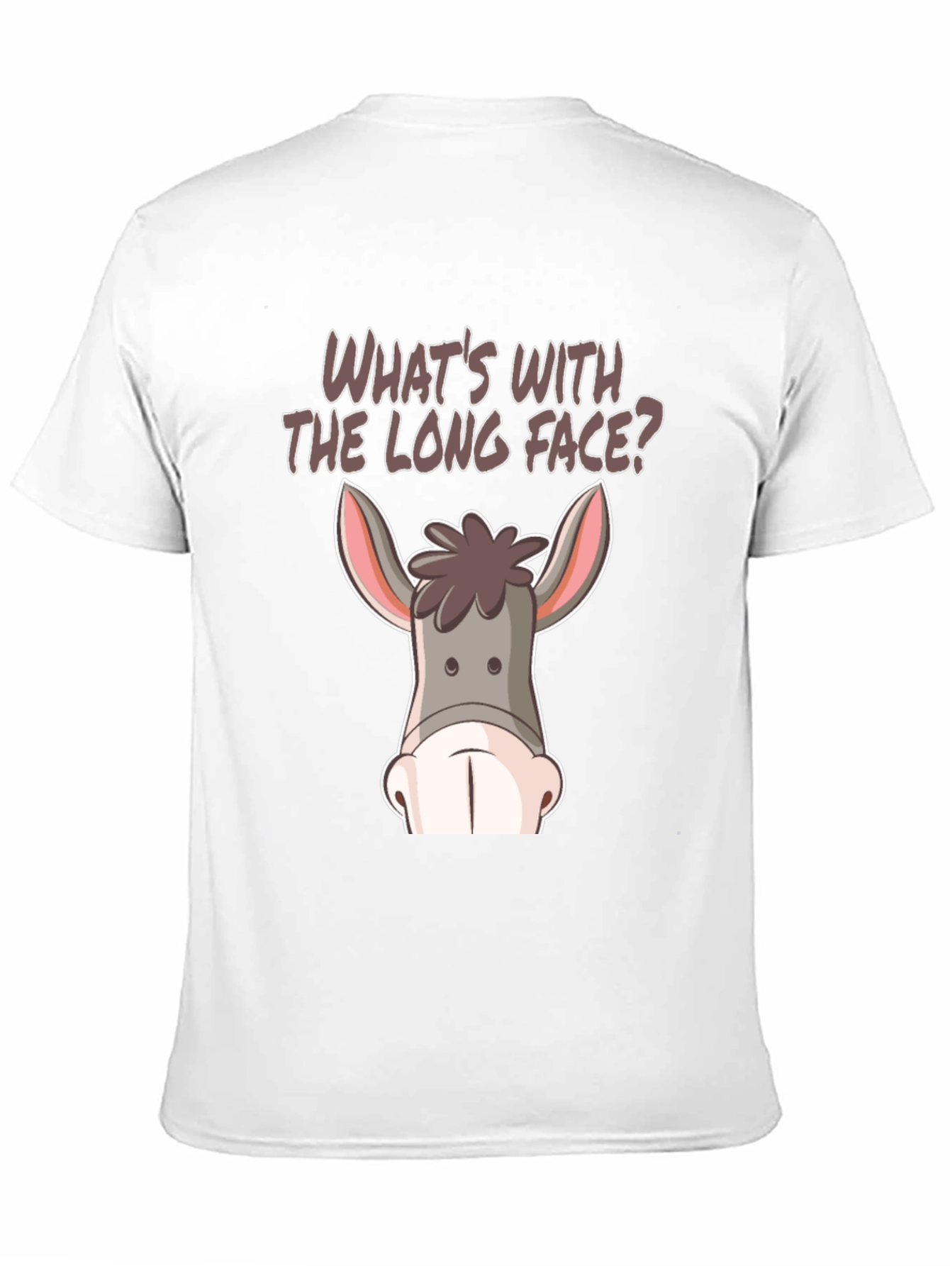 Funny Donkey Face T-Shirt