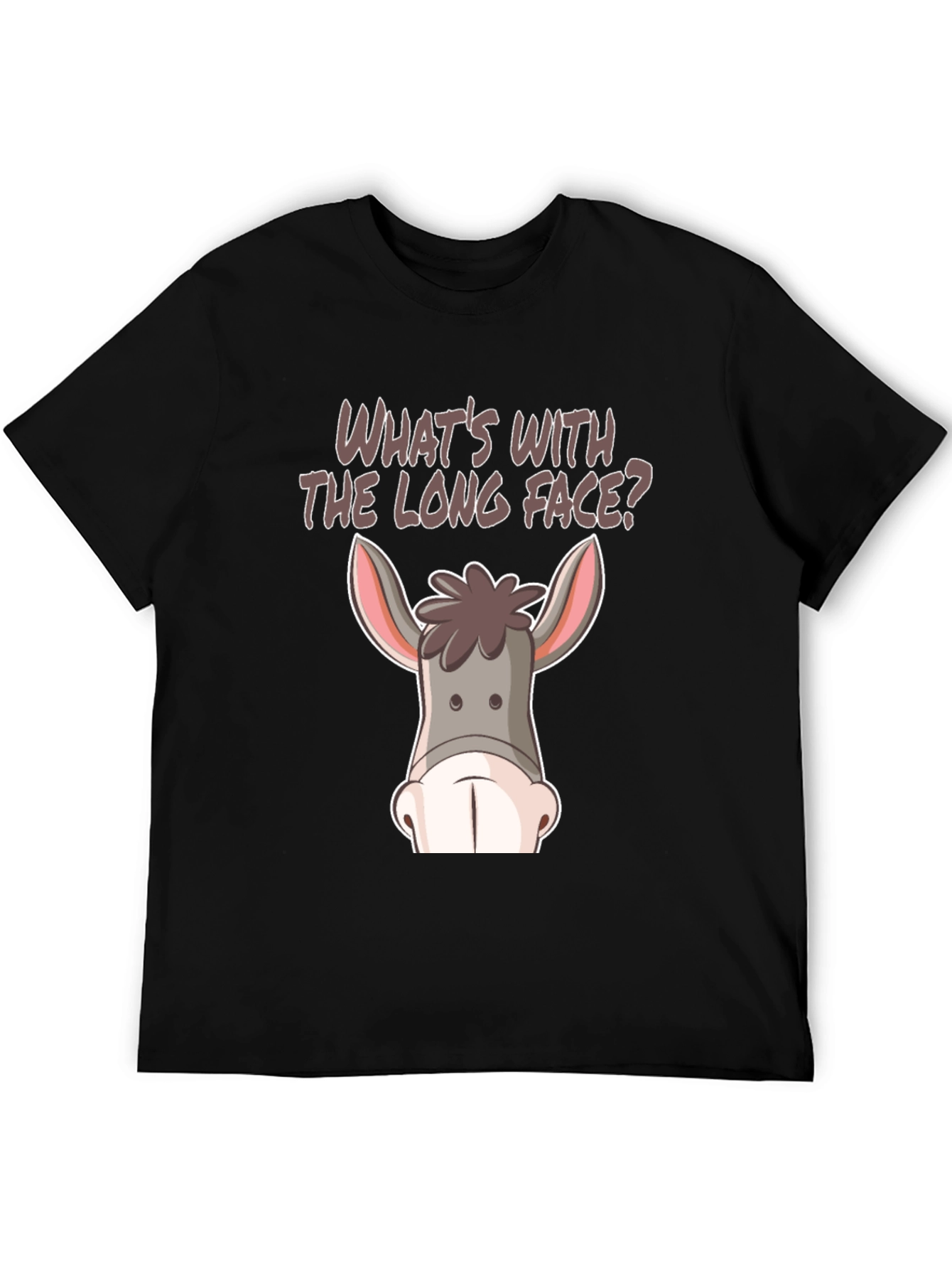 Funny Donkey Face T-Shirt