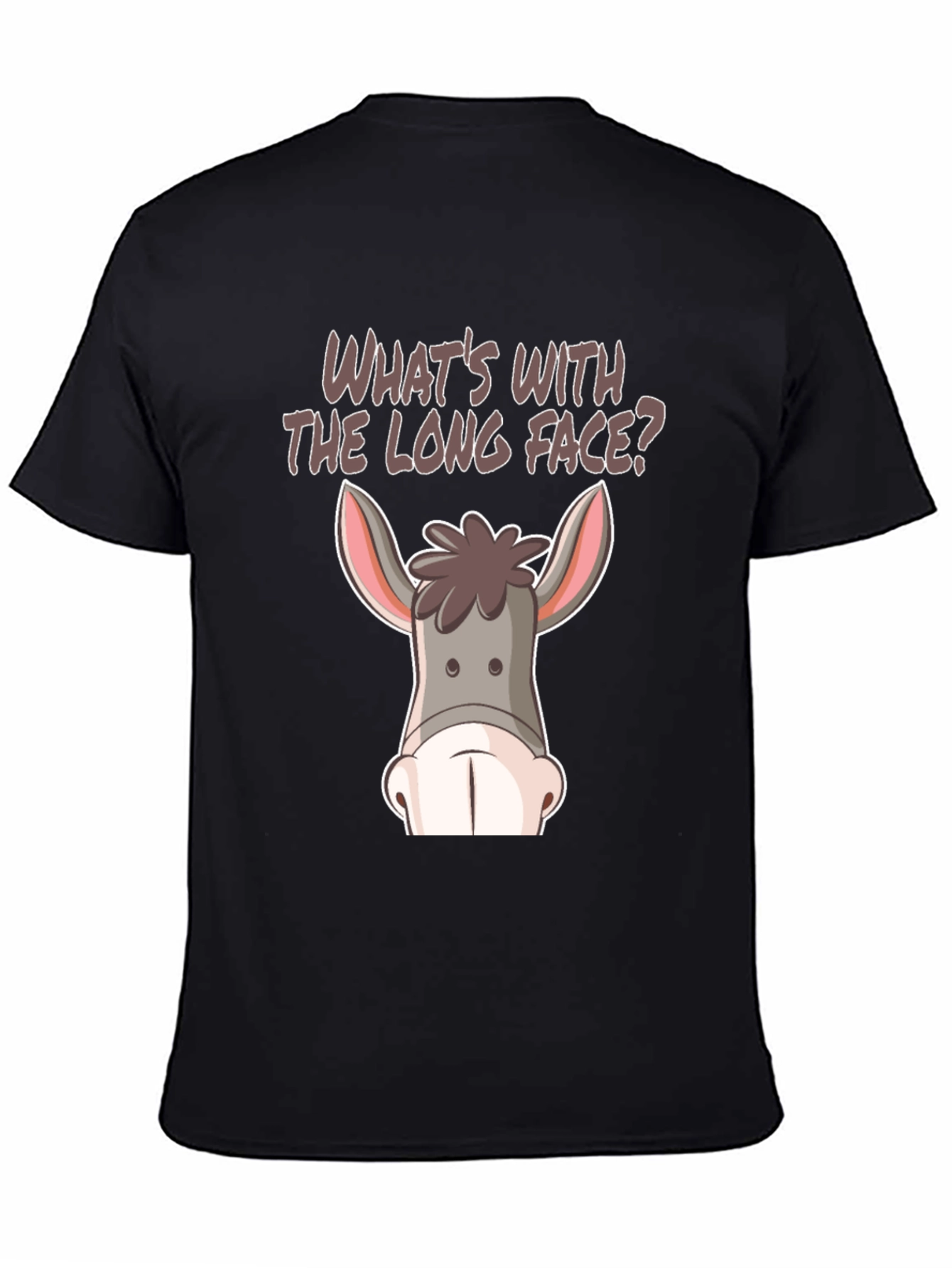 Funny Donkey Face T-Shirt