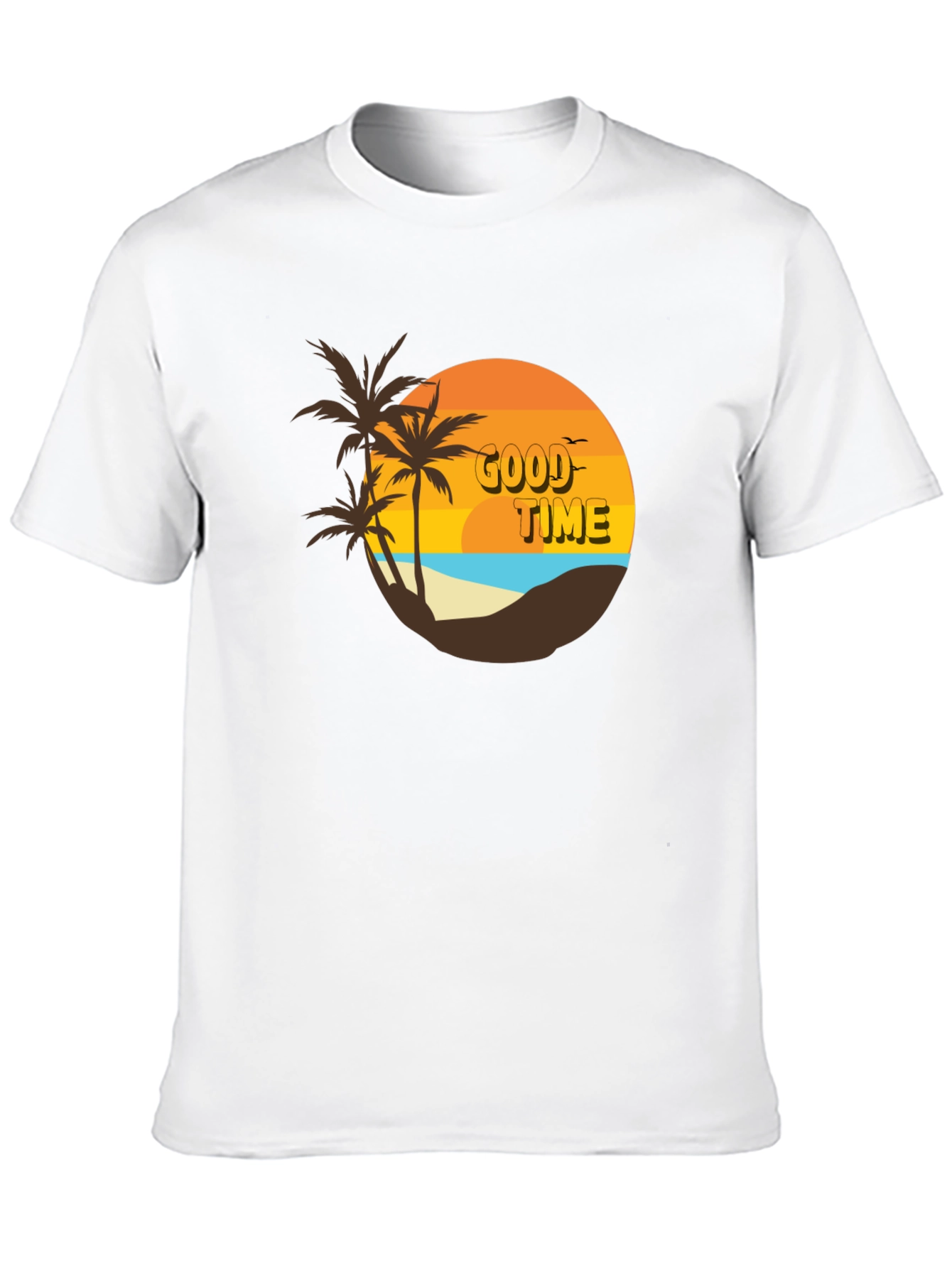 Retro Good Time Beach T-Shirt