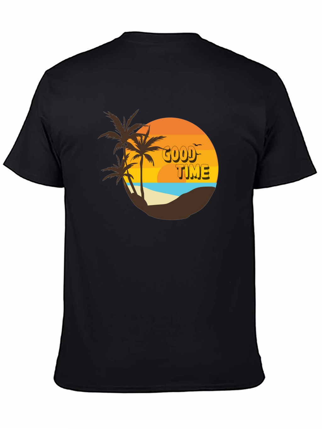 Retro Good Time Beach T-Shirt