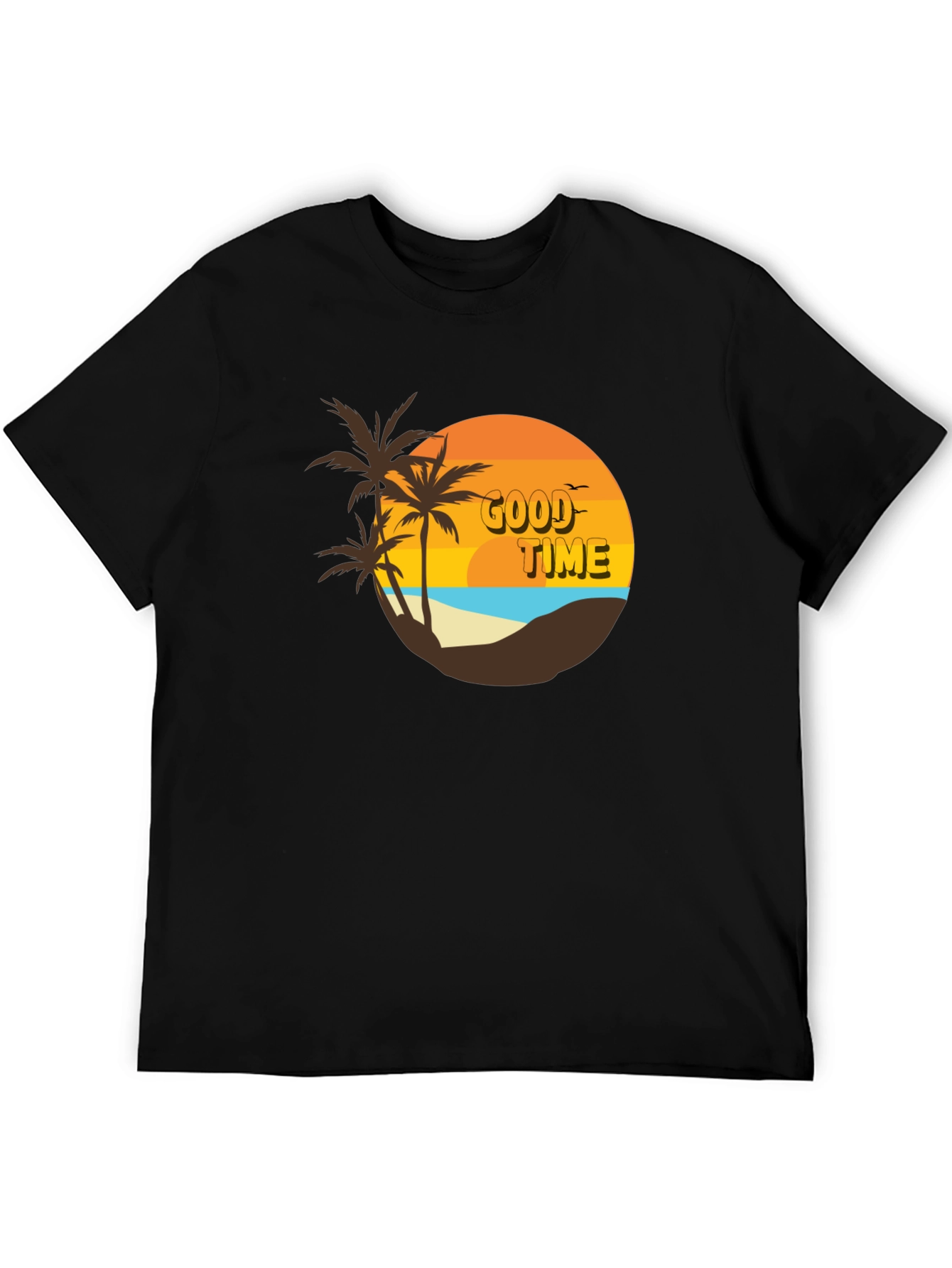 Retro Good Time Beach T-Shirt