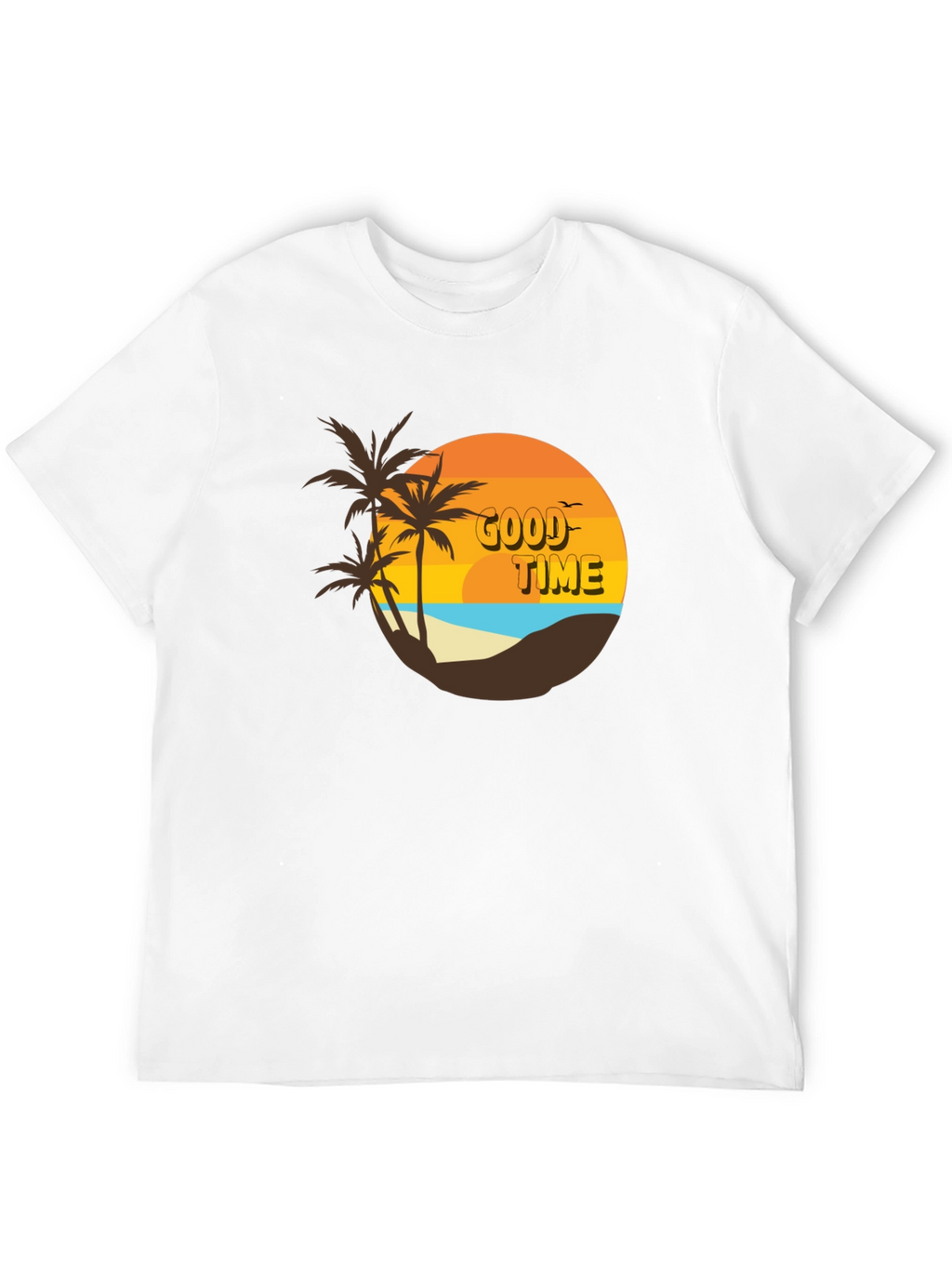 Retro Good Time Beach T-Shirt