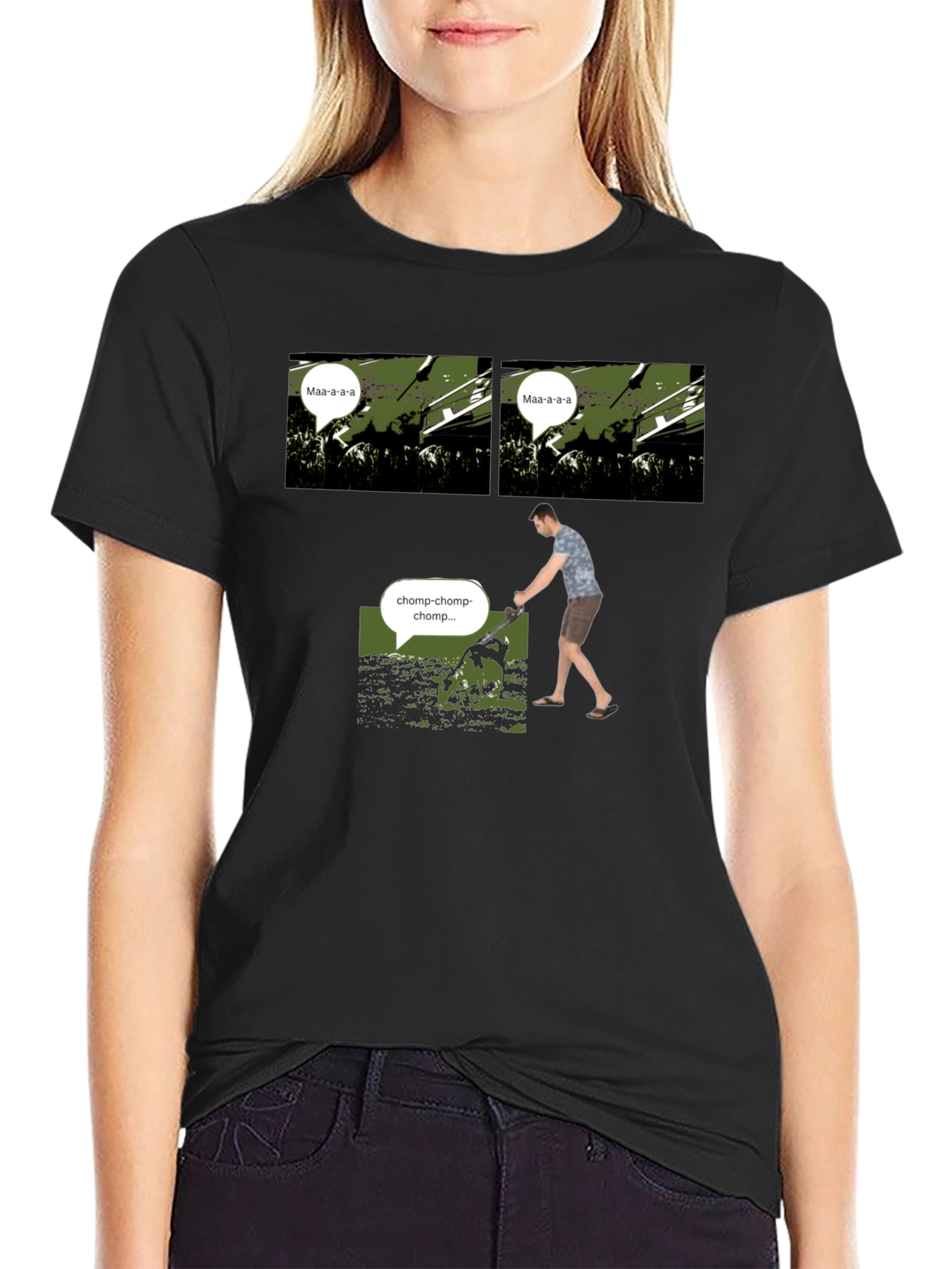 Maa-a-a-a vs Chomp T-Shirt