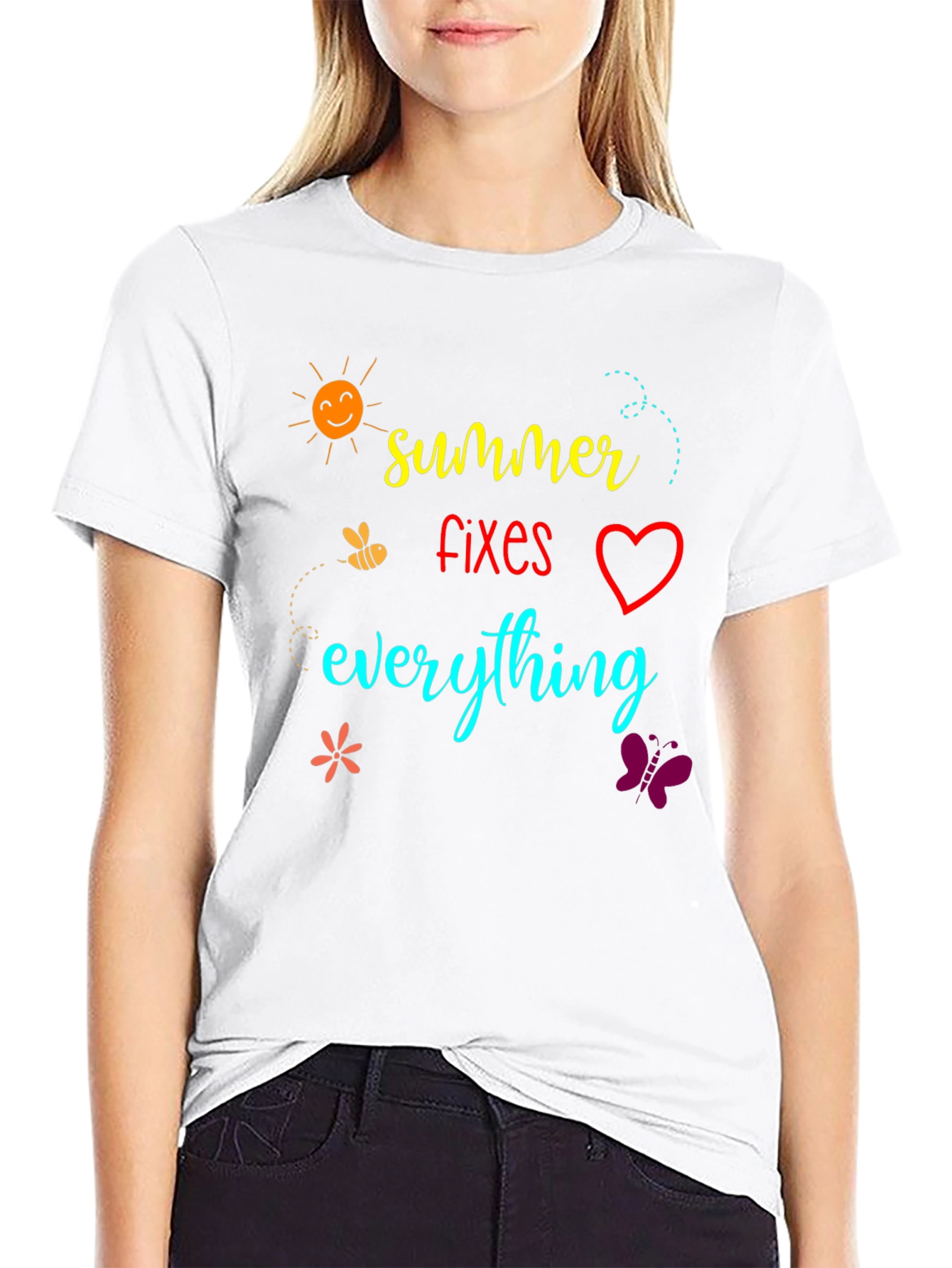 Summer Fixes Everything Graphic Tee