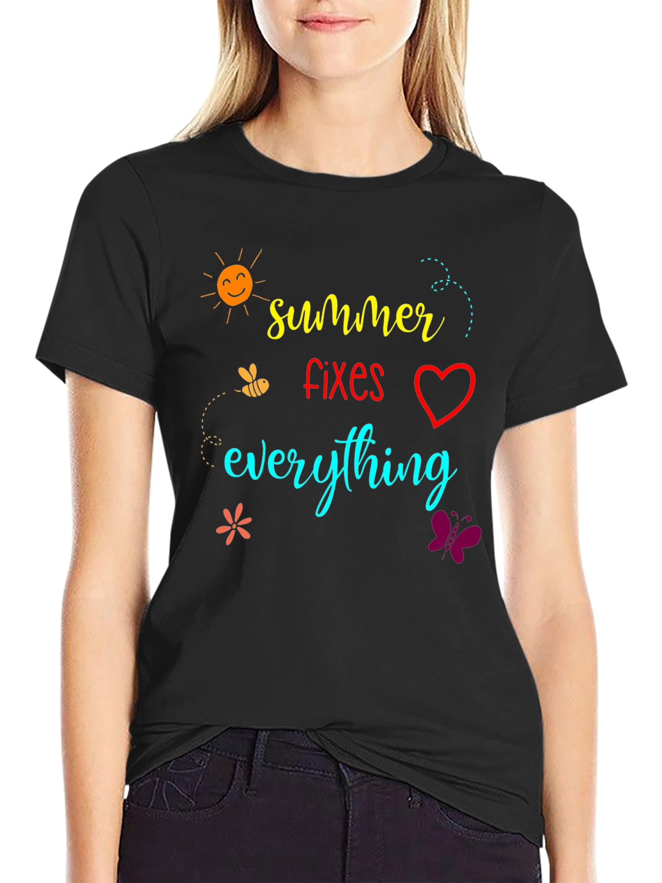 Summer Fixes Everything Graphic Tee