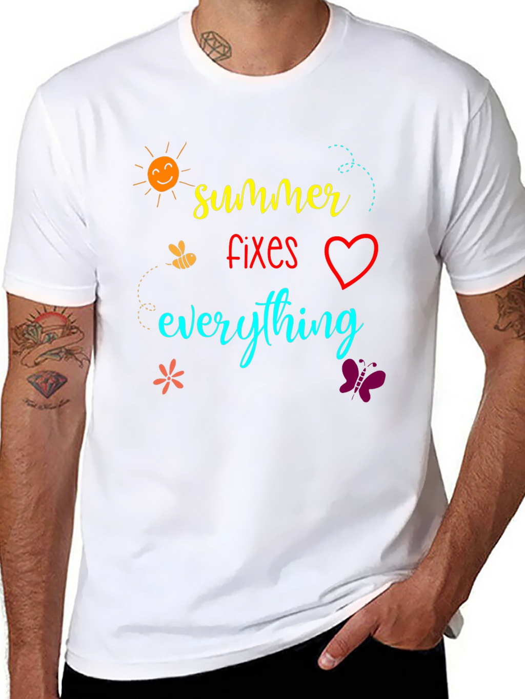 Summer Fixes Everything Graphic Tee